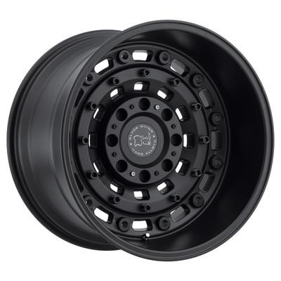 Black Rhino Arsenal Wheel, 16x8 with 5x160 Bolt Pattern - Textured Matte Black - 1680ARS385160M65
